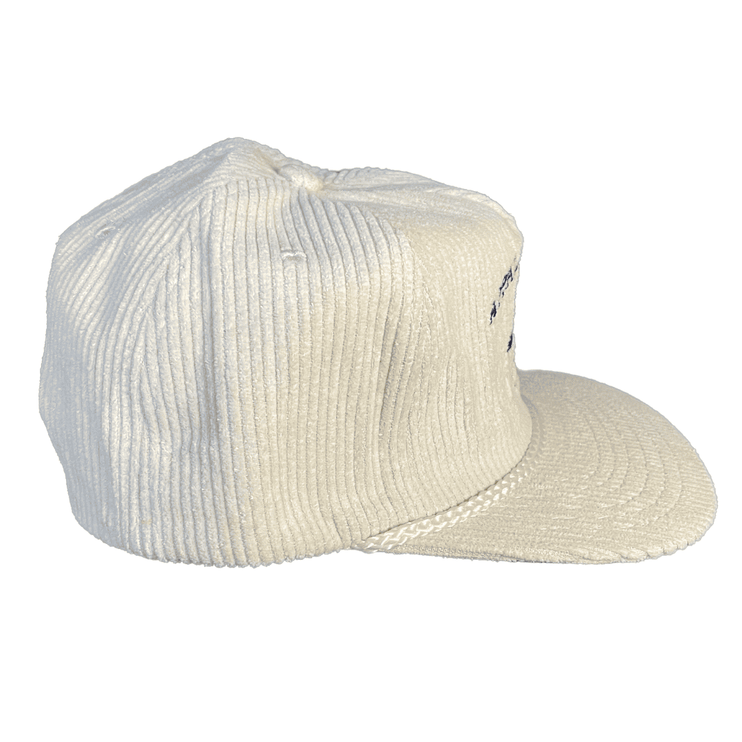 Skull 5-Panel Corduroy Hat