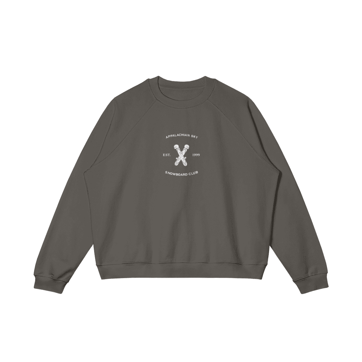 Snowboard Club Embroidered Sweatshirt