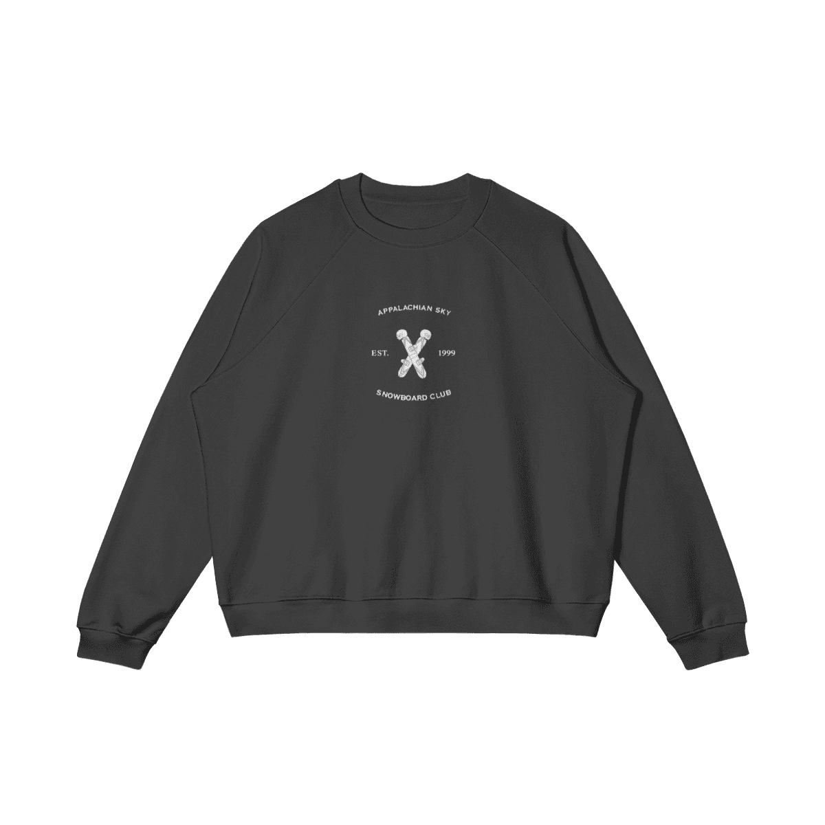 Snowboard Club Embroidered Sweatshirt