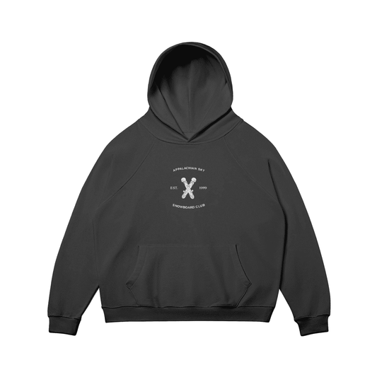 Snowboard Club Embroidered Hoodie